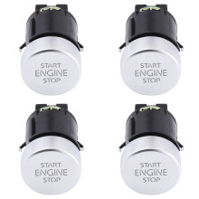 4X Commutateur de Bouton D'ArrêT de DéMarrage de Moteur de Voiture pour 2008-2016 Sharan 2011-2016 7N 5N0959839 5N0 959839