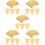 Gouden Mini Cake Bases Voor Cake Display En Feest 10