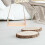 Per Fotografia - Seggiolino In Legno E Macramè Beige 5