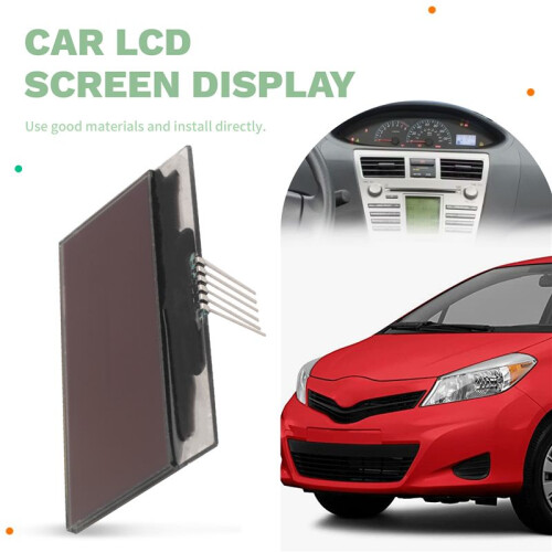 for  Yaris 2008-2012 Car LCD Screen Dashboard Display Capabilities Cluster Instrument Replacement 2