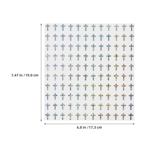 1200Pz Adesivi Decorativi Croce Autoadesivi Per Scrapbook E 2