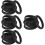 20Pz Anelli Antiscivolo Microfono Nero Protezione Stage 9