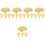 Gouden Mini Cake Bases Voor Cake Display En Feest 6