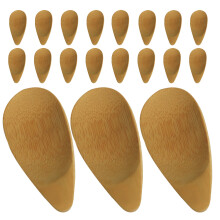20St Bamboe Spatula Gezicht - Herbruikbare Mini Lepels Voor Make-Up