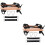 2Pz A Corda Nera Per Bambini in Legno Robusto Gioco Outdoor 6