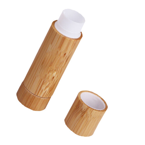 3Pz Contenitori Per in Bamboo Legno Chiaro 1