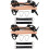 2Pz A Corda Nera Per Bambini in Legno Robusto Gioco Outdoor 5