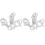 6Pz Moschettoni Argento Per Fai-Da-Te Collane E Bracciali Creativi 7