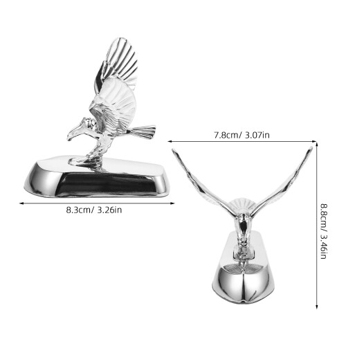 3D Aquila in Lega Silverscudo Per Auto, Camion 1