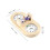 Paars Sauna Temperatuur- En Vochtigheidsmeter Met Timer 2