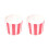 100X Cupcake Wrapper Paper Cake Case Baking Cups Liner Muffin Kitchen Baking Red Stripes 1