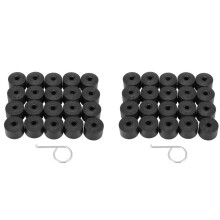 40 Wheel Nut Bolt Cover Cap 17Mm for  Mk4  for  Beetle
