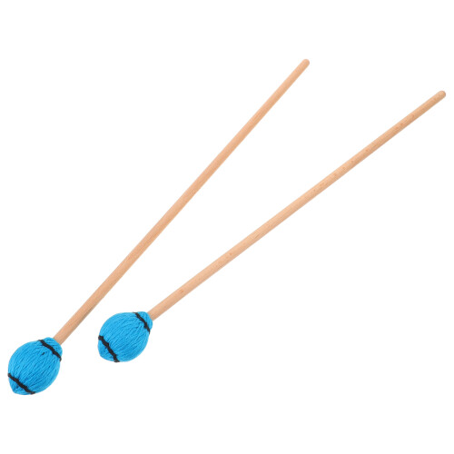 5Paia Bacchette Per Marimba Mallets Percussione Con Manico 1