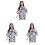 3St Overhemden Wit Kort , Zipper Sluiting En Ademend 2
