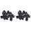 40Pcs Rj45 8P8C Computer Internet Network Pcb Jack Socket Black 1
