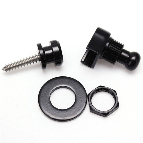 4Pcs Strap Lock Security Lock End Button Guitar Straps Belt Buckle for Guitar 2