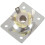 2X Chrom Platte Platz E-Ausgangsbuchse Fuer E-Gitarre 5