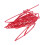 2X Wire Wrap 1Mm Dia Rote Schrumpfschlauch 4 Meter 3