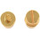 2X Oro Abr-1 Ponte Tune-O-Matic E Stop Cordiera per  E Chitarra 6