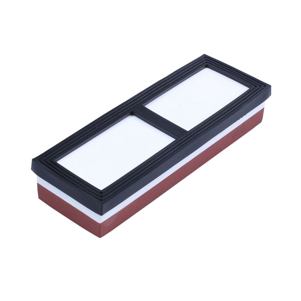 2X Whetstone Knife Sharpener, Professional Sharpening Stone 2000/6000 Girt Water Stone For Knives 4711789958746