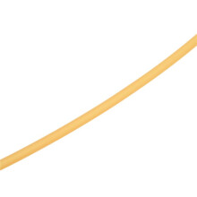 2X Natural Latex Rubber Band Tube Elastic 2X5mm Yellow Size:1M