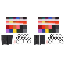 48 Stücke Nd + Verlaufs Filter + 18 Stücke Adapter Ring, Gegenlicht Blende Filter Halter für Cokin P Serie
