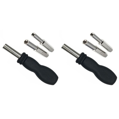 2set 4.5mm & 3.8mm Screwdriver Security Bit Tool for  SNES N64 Gamecube Gamebit
