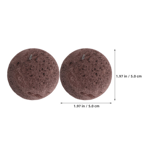 6Pcs Volcanic Stone Sauna Rocks Red Aromatherapy Diffuser for Steam 1