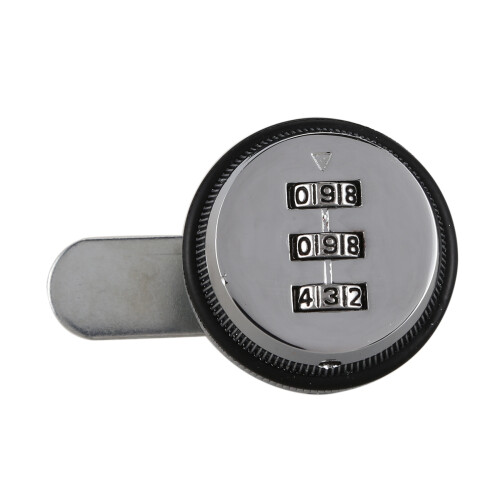4X Alloy Code Combination Cam lock Keyless Post Mail Box Cabinet RV 3 Dial silver 2