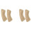 2 Pair Shoe Insoles Lining Pad Heel Sponge Invisible Heel Inserts 1