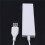 2X Ultra Slim USB Hub 4-Port USB 2.0 Hub White 9