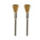 2X Motorcycle Durable Polishing Rustproof Metallic Wire Brush Cleaning Tool S 1