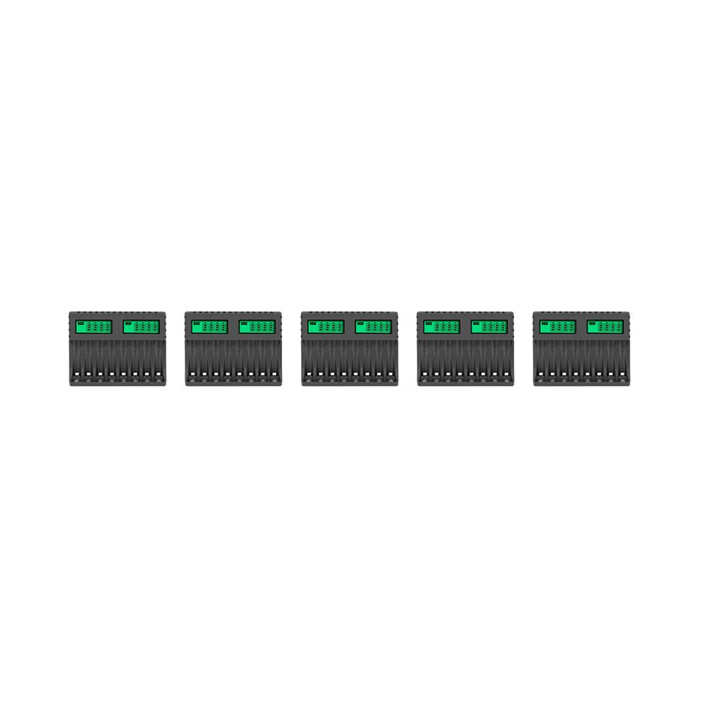 5X Battery Charger Lcd Display Intelligent 8-Slot Chargers For Aa/Aaa Nicd Nimh Rechargeable Batteries Aa Aaa 6032981972490