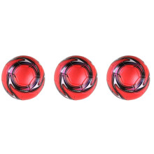 3X Professioneller Fuß GrößE 5 Offizieller FußBall Training FußBall Wettbewerb Draussen FußBall Rot
