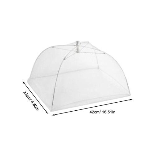18Pièces Alimentaire Ombrelle Nylon Transparent Extérieur 1