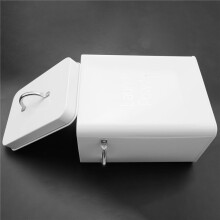 2X 3L Beautiful Powder Laundry Powder Boxes Storage with Scoop White