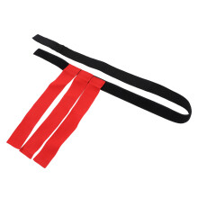 Sports Waist Belt Flag for Football Training Outdoor Use Red Pulling Ribbon