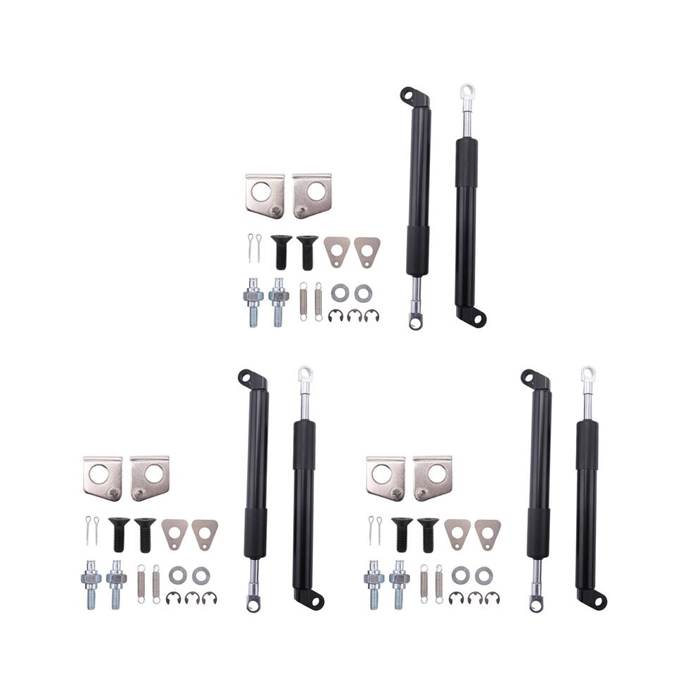 3 Pair Tailgate Slow Down & Easy Strut Set Support Rod For Ranger T6 Xl Px Xlt Wildtrak 2011-2019 4713235075571