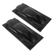 2Pièces Modèles En Plastique Noir Pour Exposition De Film De