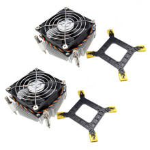 2X KüHlung des CPU KüHlerlüFters 1366 2011 1155 4-Poliger Kabel Temperatur Regler und Drehzahl Regler für X58 X79