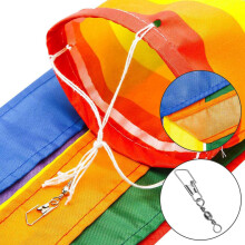 4 Sztuki Windsock Kolorowe WisząCe Dekoracje Windsock do Powieszenia na ZewnąTrz