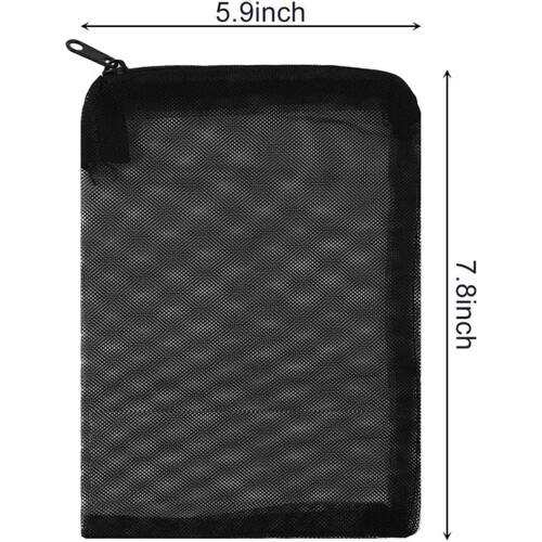 80 StüCk Aquarium Filter Beutel Media Gittergewebe Filter Beutel Weiß und Schwarz 2