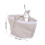 2Pcs De Para Cesta: Inserção Lavável Rattan 3