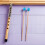 1Par Mallets De Percussão Para Xilofone Com De E Cor Azul 6