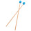 1Par Mallets De Percussão Para Xilofone Com De E Cor Azul 11