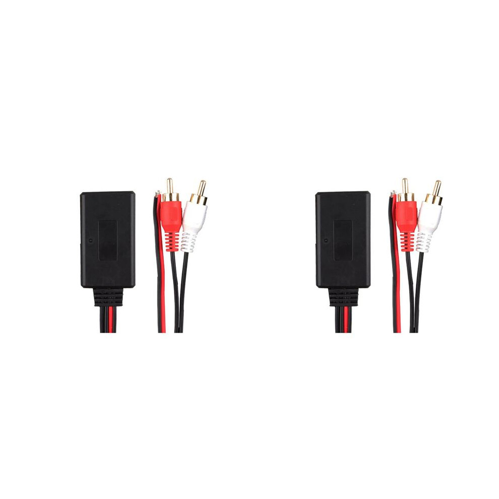 2X Universal Car Rca Usb Adapter Wireless Receiver Home Media Aux Audio Device Audio Cable 6032513313661