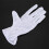 Pair Protective Anti-Slip White Cotton Work Driving Gloves 5