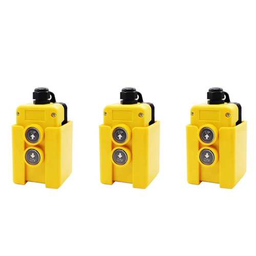 3X Dump Trailer Remote Control  12V   Down Control  Hydraulic Pump Power Acting Lift Unloading Truck