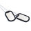 Kettingketting Hanger 2 Plaat Identiteit Dog Tag Legering Mode Heren 4