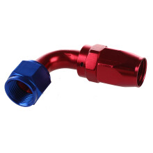 AN10/90 degree Swivel Oil Fuel Hose End Fitting Adapter Aluminum Red +